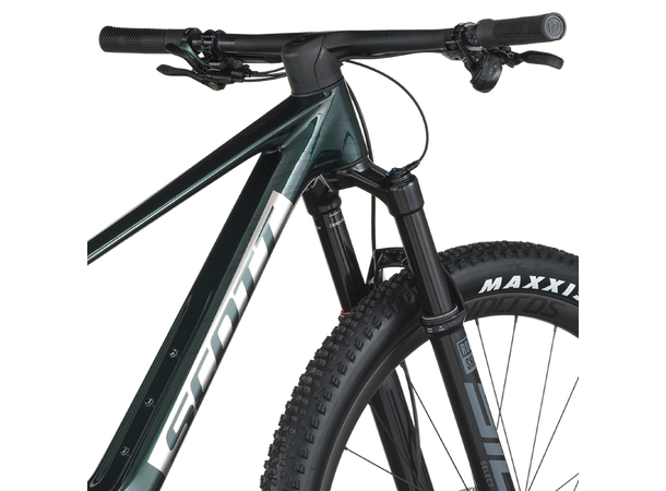 SCOTT Spark RC Team Issue T Grønn S Fulldempet terrengsykkel i karbon 