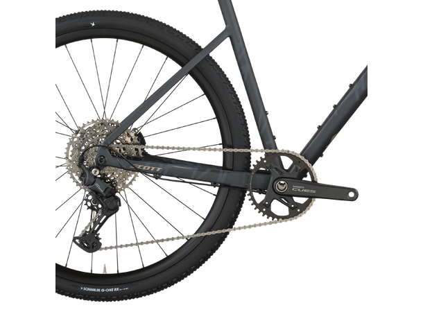 SCOTT Speedster Gravel 30 Sort XS Racersykkel til grusvei 