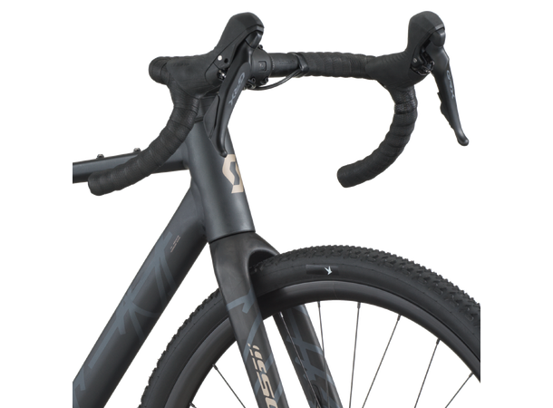 SCOTT Speedster Gravel 30 Sort XS Racersykkel til grusvei 