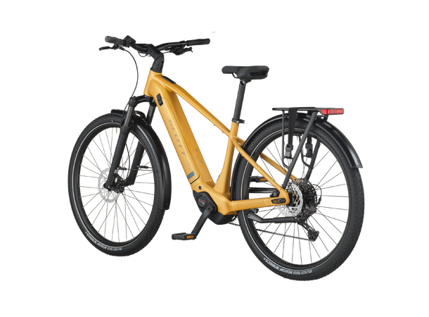 SCOTT Sub Sport 10 Gull S El-sykkel hybrid 