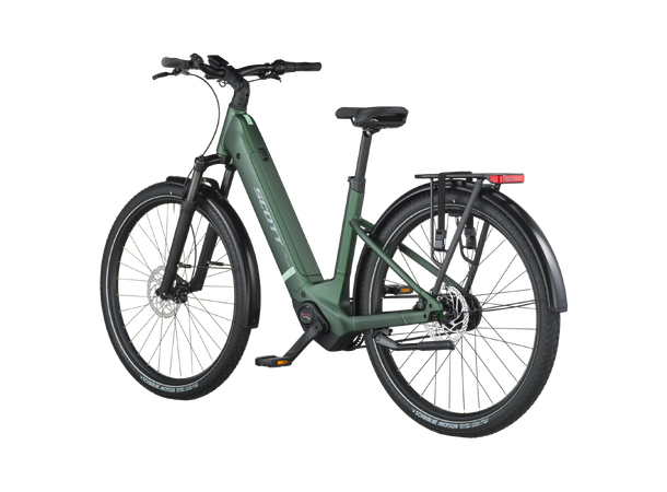 SCOTT Sub Tour 10 Wave Grønn M El-sykkel urban 