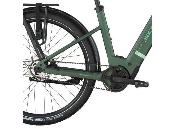 SCOTT Sub Tour 10 Wave Grønn M El-sykkel urban 