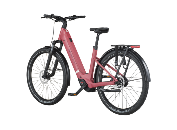 SCOTT Sub Tour 10 Wave Rød S El-sykkel urban 