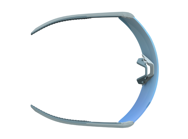 SCOTT Sunglasses Stride morning blue Solbrille - AMP beryl blue chrome S3 