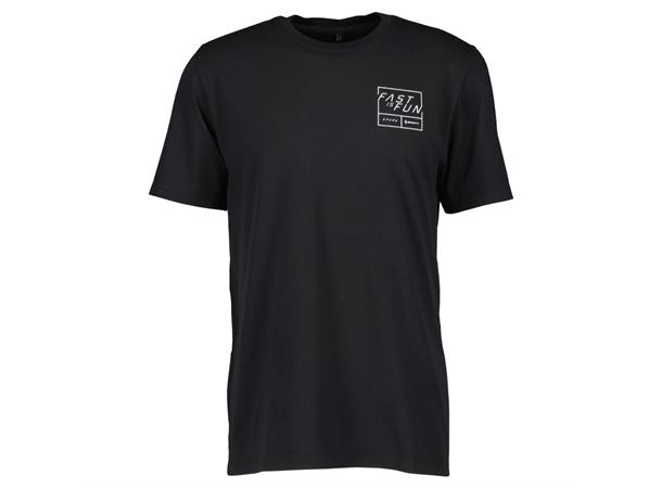 SCOTT Tee Ms Spark Fast is Fun SS So XXL T-skjorte logo 