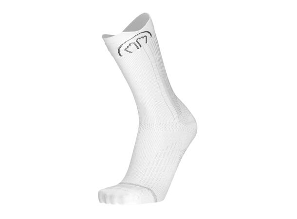 SIDAS Run Anat Crew Hvit 39-41 Løpesokker 