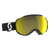 SCOTT Goggle Faze II Mineral black/White - AMP yellow chrome 