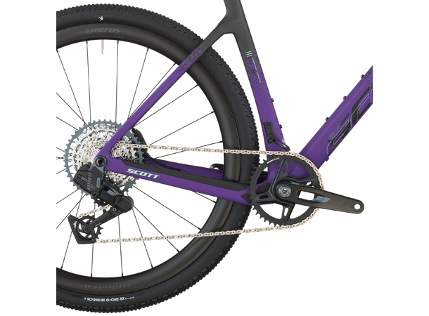 SCOTT Addict Gravel 20 Sort XL Racersykkel til grusvei 