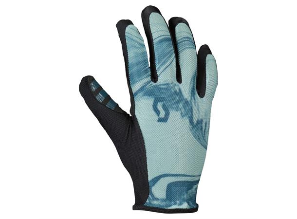 SCOTT Glove Trac Con Sign LF Tur/Blå XXS Sykkelhanske 