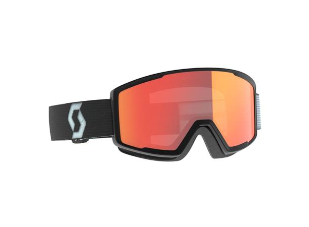 SCOTT Goggle Factor MTB Hvit/Sort Glass: Orange Chrome