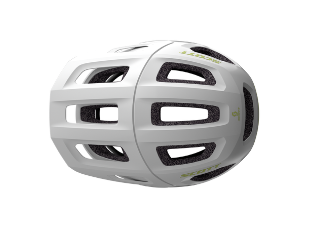 SCOTT Helmet Argo Plus S/M Sykkelhjelm - White/Bitter yellow 