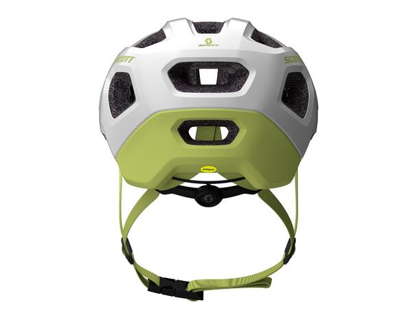 SCOTT Helmet Argo Plus S/M Sykkelhjelm - White/Bitter yellow 