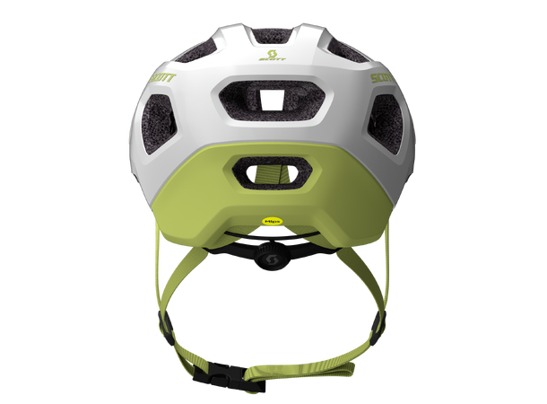 SCOTT Helmet Argo Plus S/M Sykkelhjelm - White/Bitter yellow 