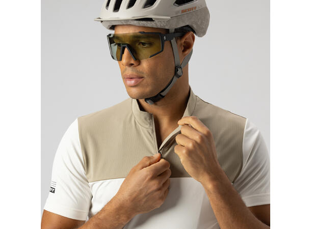 SCOTT Jersey Ms Endurance LT SS Hvit M Sykkeltrøye 