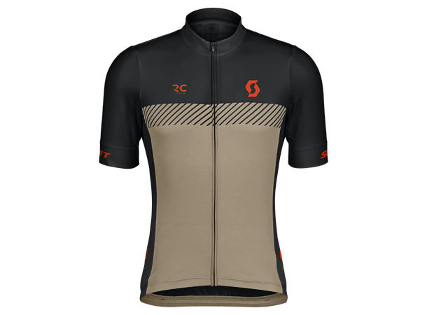 SCOTT Jersey Ms RC Team SS S Sykkeltrøye - mars red/toast beige 