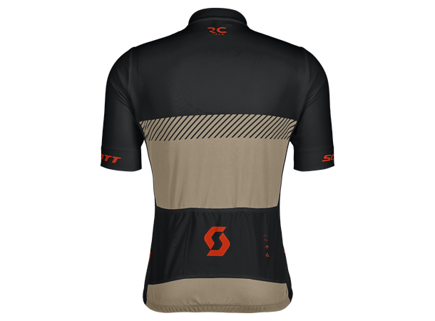 SCOTT Jersey Ms RC Team SS S Sykkeltrøye - mars red/toast beige 