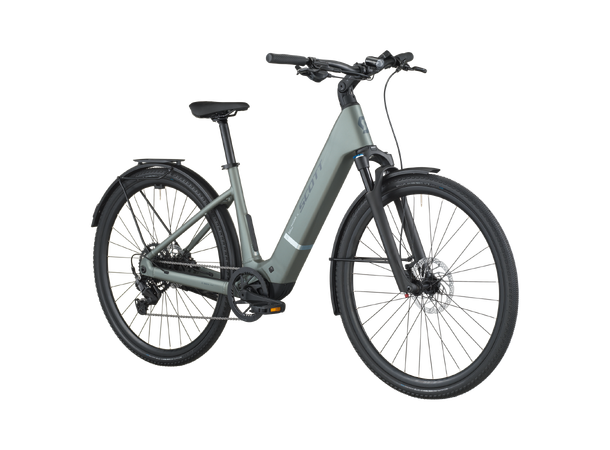 SCOTT Passage 20 Wave Grønn S El-sykkel urban 