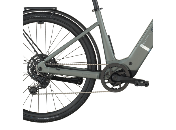 SCOTT Passage 20 Wave Grønn S El-sykkel urban 