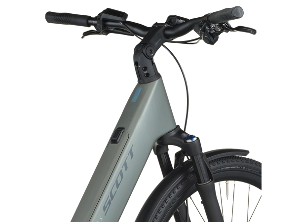 SCOTT Passage 20 Wave Grønn S El-sykkel urban 