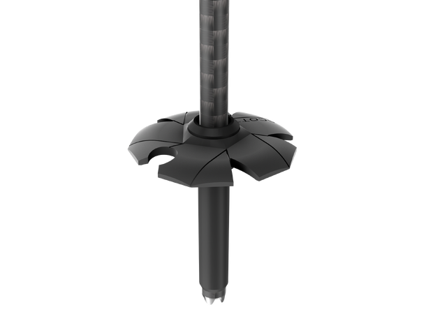 SCOTT Pole Pro Taper SRS 110 All mountain staver - Black 