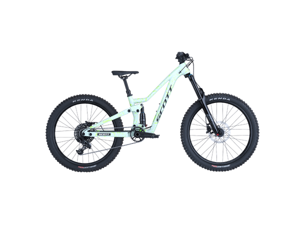 SCOTT Ransom 400 Grønn Fulldempet terrengsykkel i carbon 