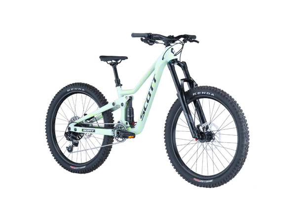 SCOTT Ransom 400 Grønn Fulldempet terrengsykkel i carbon 
