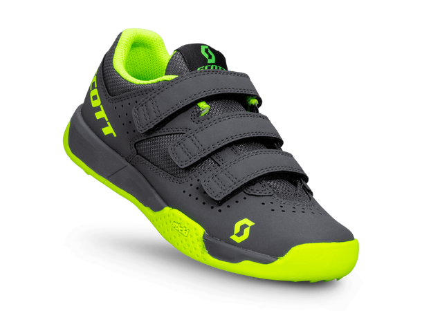 SCOTT Shoe Mtb AR Kids Strap Grå/Grø 30 Sykkelsko jr. MTB 