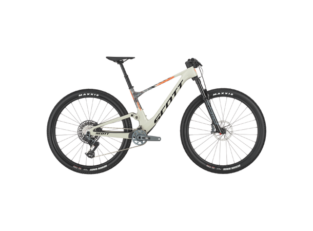 SCOTT Spark RC Team Issue Grå XL Fulldempet terrengsykkel i karbon 