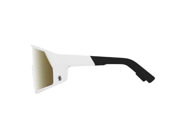 SCOTT Sungl Pro Shield LS Sort Solbrille: AMP LS gold chrome S1-3 