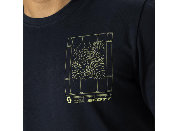 SCOTT Tee Ms Casual SS Sort S T-skjorte 