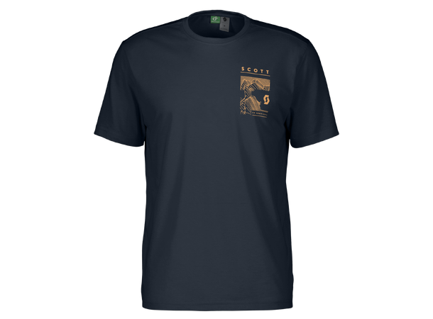 SCOTT Tee Ms Defined DRI SS S Sykkeltrøye - dark blue 