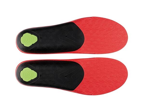 SIDAS 3FEET ECO WINTER MID Rød M Anatomisk formet såle for middels fotbue 