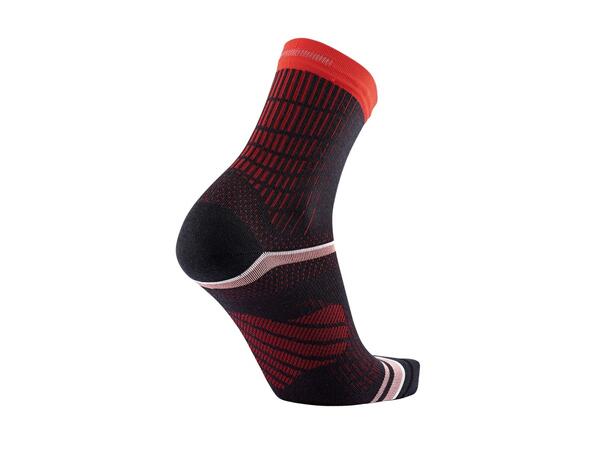 SIDAS Winter run sokcs Sort/Rød 42-43 Winter run socks 