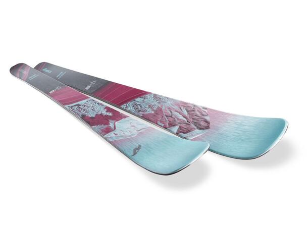 NORDICA Santa Ana 87 Blå/Lilla 150 Freeride ski Dame flat 