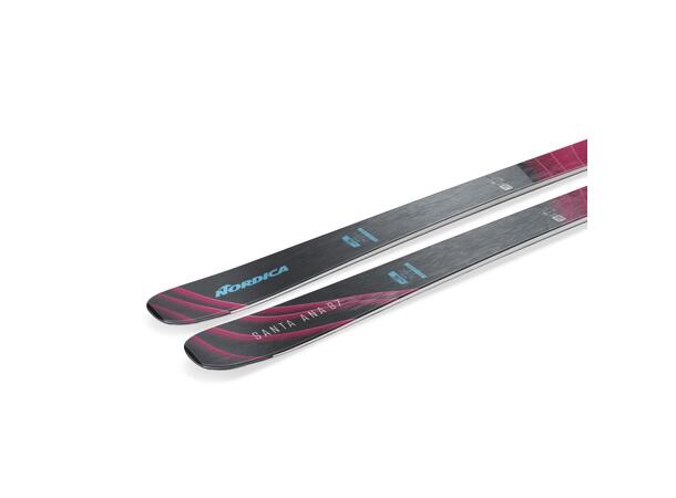NORDICA Santa Ana 87 Blå/Lilla 150 Freeride ski Dame flat 