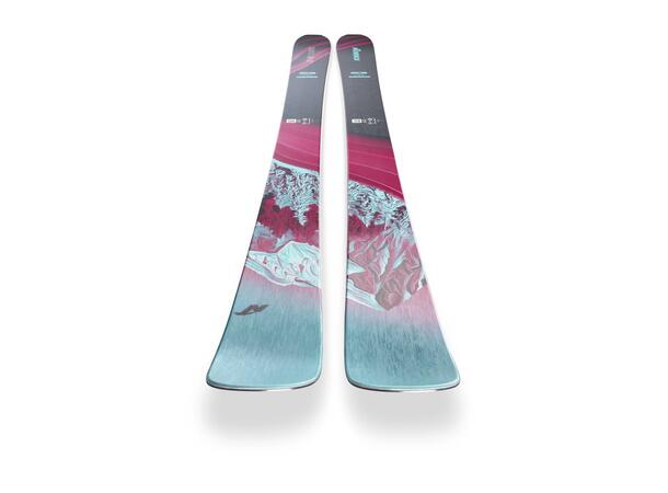 NORDICA Santa Ana 87 Blå/Lilla 150 Freeride ski Dame flat 