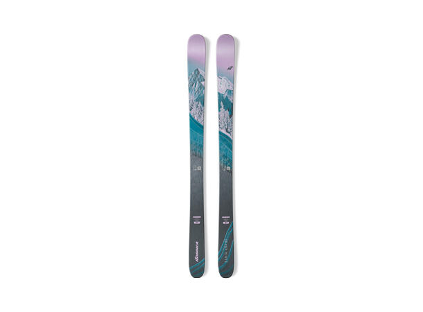 NORDICA Santa Ana 92 Turkis/Rosa 150 Freeride ski Dame flat 