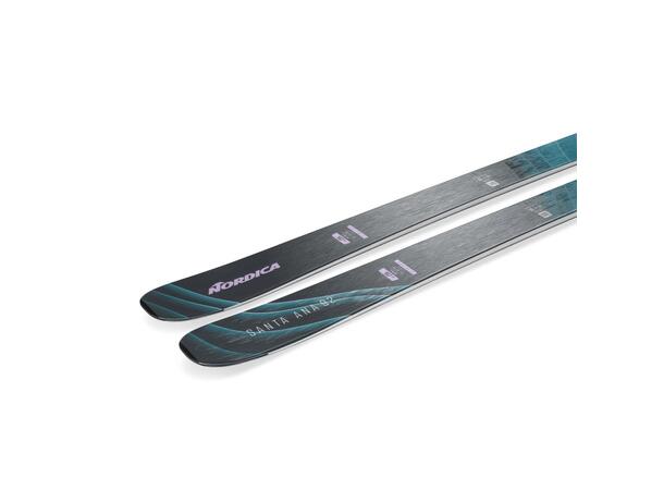 NORDICA Santa Ana 92 Turkis/Rosa 150 Freeride ski Dame flat 