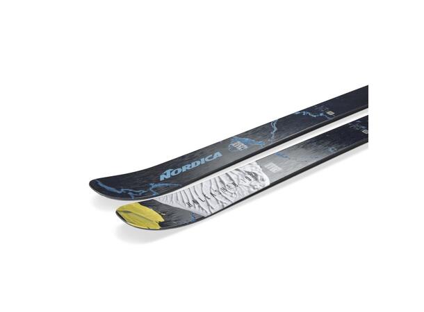 NORDICA Unleashed 108 Blå/Gul 174 Freeski twin flat 