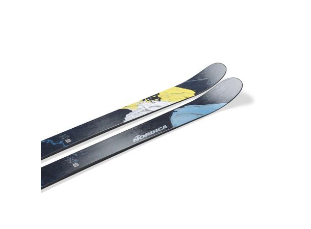 NORDICA Unleashed 108 Blå/Gul 174 Freeski twin flat 