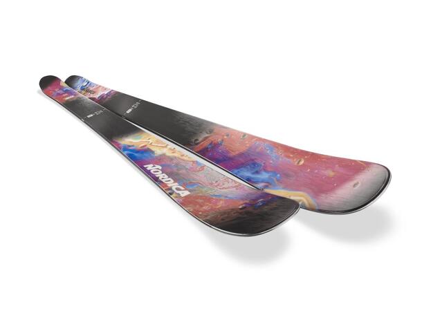 NORDICA Unleashed 108 Sort/Lilla 180 Flat ski 
