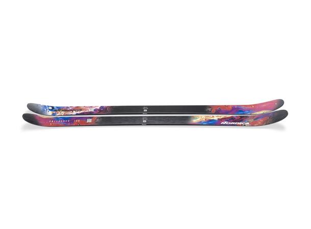 NORDICA Unleashed 108 Sort/Lilla 180 Flat ski 