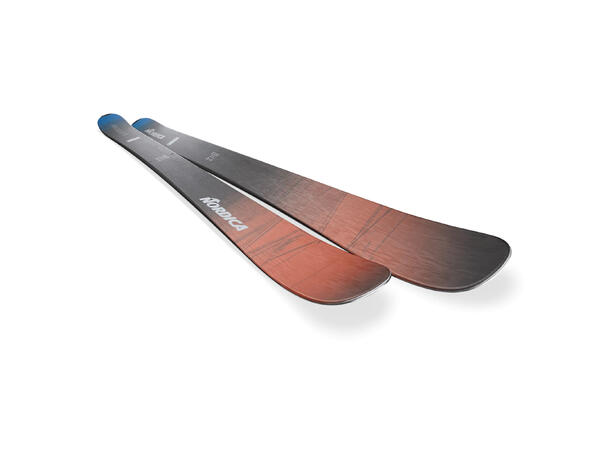 NORDICA Unleashed 90 JR Rød/Sort 144 Freeski twin flat Rød/Sort/Blå 