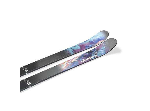 NORDICA Unleashed 98 Sort/Turkis 180 Flat ski 