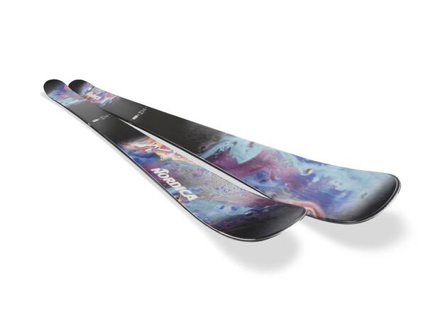 NORDICA Unleashed 98 Sort/Turkis 180 Flat ski 