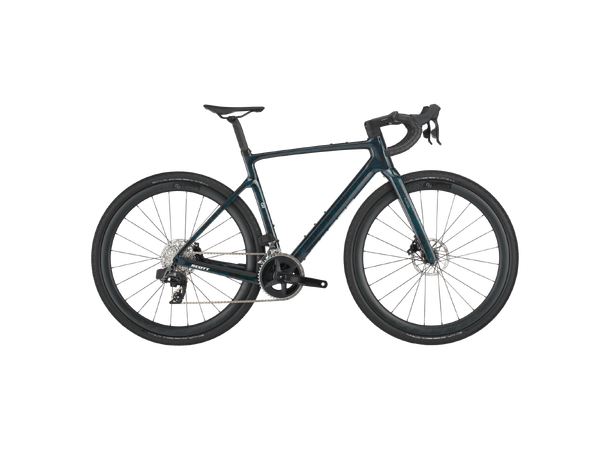SCOTT Addict Gravel 20 Sort L Racersykkel til grusvei 