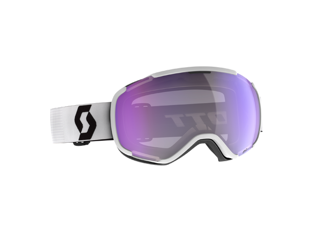 SCOTT Goggle Faze II LS Mineral white/Black - AMP LS blue chrome 