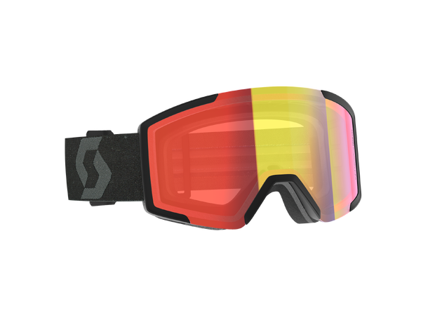 SCOTT Goggle Shield LS Mineral black - LS Red chrome 