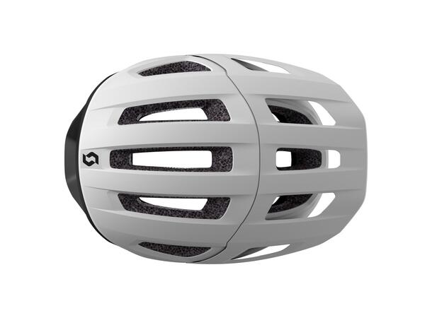 SCOTT Helmet Tago PLUS (CE) L Sykkelhjelm - White/Black