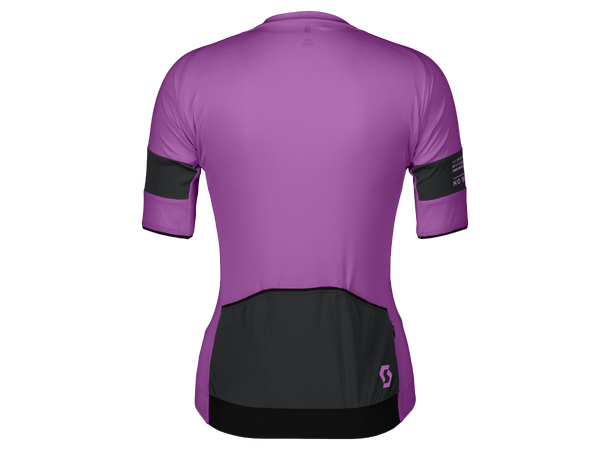 SCOTT Jersey Ws Endurance Pro SS XS Sykkeltrøye - liquid purple/black 